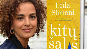 L.Slimani ir knygos vir&scaron;elis