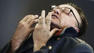 Darius Me&scaron;kauskas spektaklyje &bdquo;Miranda&ldquo; 