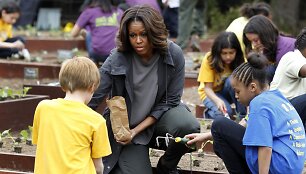 Michelle Obama su vaikais