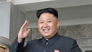 Šiaurės Korėjos lyderis Kim Jong-unas