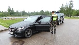 Sulaikytas vogtas &bdquo;Mercedes Benz&ldquo; automobilis