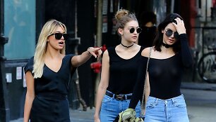 Hailey Baldwin, Gigi Hadid ir Kendall Jenner