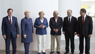 Dalia Grybauskaitė susitiko su Angela Merkel