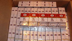 Sulaikyta cigarečių kontrabanda