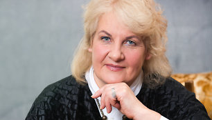 Žolininkė Dominika Balčiūnė.