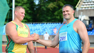 Andrius Gudžius ir Virgilijus Alekna