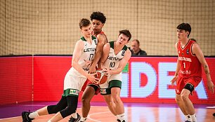 U-20 čempionato a&scaron;tuntfinalis: Lietuva &ndash; Vokietija