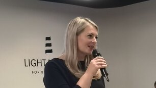 Klaipėdos skyriaus pirmininkė Vaida Žvikienė