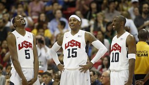 Kevinas Durantas, Carmelo Anthony ir Kobe Bryantas