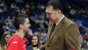 Arvydas Sabonis ir Mantas Kalnietis 2014 01 13