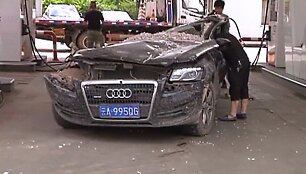 &bdquo;Audi&ldquo; po avarijos