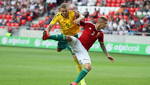 Futbolas: Vengrija - Lietuva