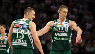 Paulius Jankūnas ir Robertas Javtokas