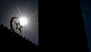 Paryžiaus Didžiosios mečetė / IAN LANGSDON / AFP