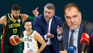 Jonas Valančiūnas, Mantas Kalnietis, Darius Maskoliūnas, Arvydas Sabonis