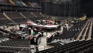 &bdquo;Žalgirio&ldquo; arena ruo&scaron;iama &bdquo;Queen&ldquo; koncertui