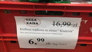Socialiniame tinkle &bdquo;Facebook&ldquo; gyventojai dalijasi produktų kainomis Lenkijoje