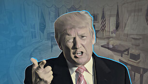 Kokie buvo pirmieji D.Trumpo metai JAV prezidento poste?