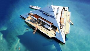 &bdquo;HYSWAS Tetrahedron Super Yacht&ldquo; jachta