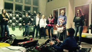 Mokymų akimirka