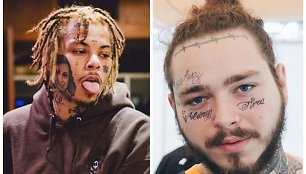 Atlikėjai Arnoldisadad ir Post Malone