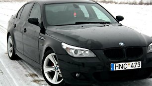 Šiauliuose pavogtas BMW