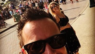 Sander Van Doorn su žmona Marjolein