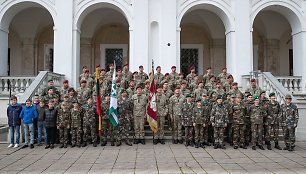 Į misiją Malyje išlydėta aštunta Lietuvos karių pamaina