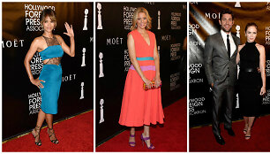 Halle Berry, Elizabeth Banks ir Emily Blunt su vyru Johnu Krasinski