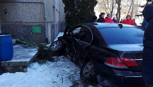 BMW avarija Marijampolėje
