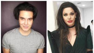 Paolo Ballesterosas persirengęs kaip Angelina Jolie