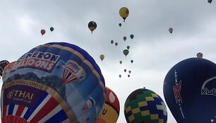 Balionų varžybos Sagoje 