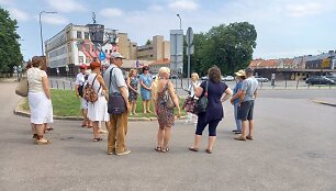 Reginos Navickienės vedama ekskursija