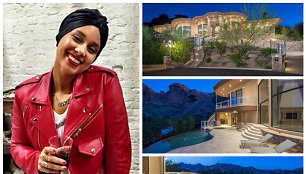 Alicia Keys parduoda atostogų vilą kalnų apsuptyje