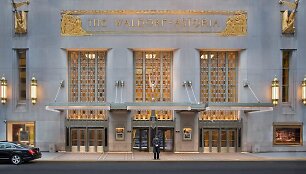 Žymus vie&scaron;butis Niujorke &bdquo;Waldorf Astoria&ldquo;