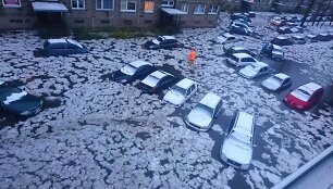 Skęstanti Klaipėda.