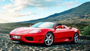 &bdquo;Ferrari F360&ldquo; Tenerifėje