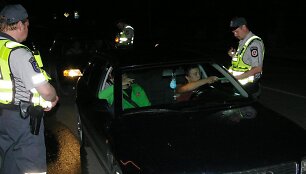 Netikėtas policijos reidas &Scaron;alčininkų rajone