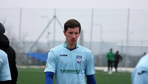 Marius Ganusauskas pelnė du įvarčius &bdquo;Jonavos&ldquo; komandai.