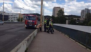 Nuo &Scaron;ilo tilto nu&scaron;okti grasinusi moteris