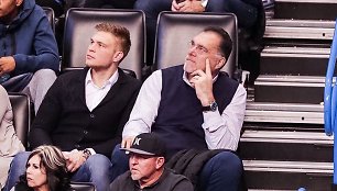 Arvydas Sabonis ir Žygimantas Sabonis