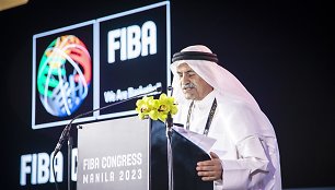 FIBA prezidentas šeichas Saudas Ali Al Thani