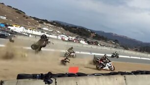 Avarija &bdquo;Laguna Seca&ldquo; trasoje