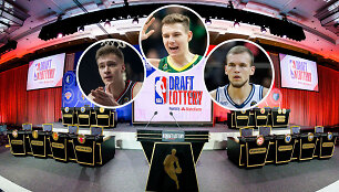 Trys perspektyvūs lietuviai pateikė parai&scaron;kas dalyvauti NBA naujokų biržoje