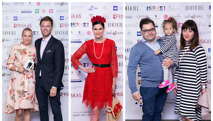 Ignas Krupavičius, Vaida Kazakauskytė, Austėja Jablonskytė, Rafailas Karpis su &scaron;eima