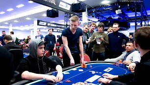 Lemtinga Vlado Tama&scaron;ausko partija / pokerstarsblog.com nuotr.