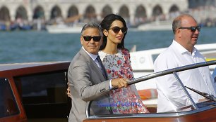 George'as Clooney ir Amal Alamuddin 