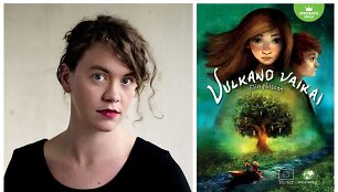 Elin Nilsson ir knyga &bdquo;Vulkano vaikai&ldquo;