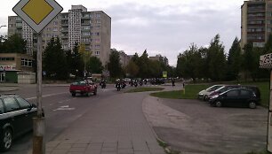Baikeriai Alytuje