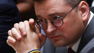 Ukrainos užsienio reikalų ministras Dmytro Kuleba